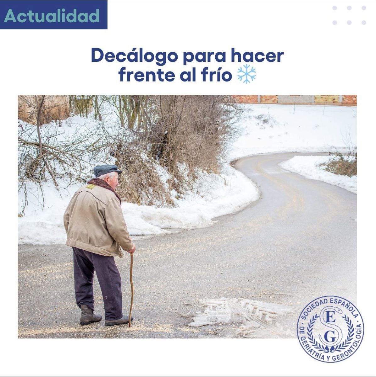 <p>Decálogo para hacer frente al frío</p>