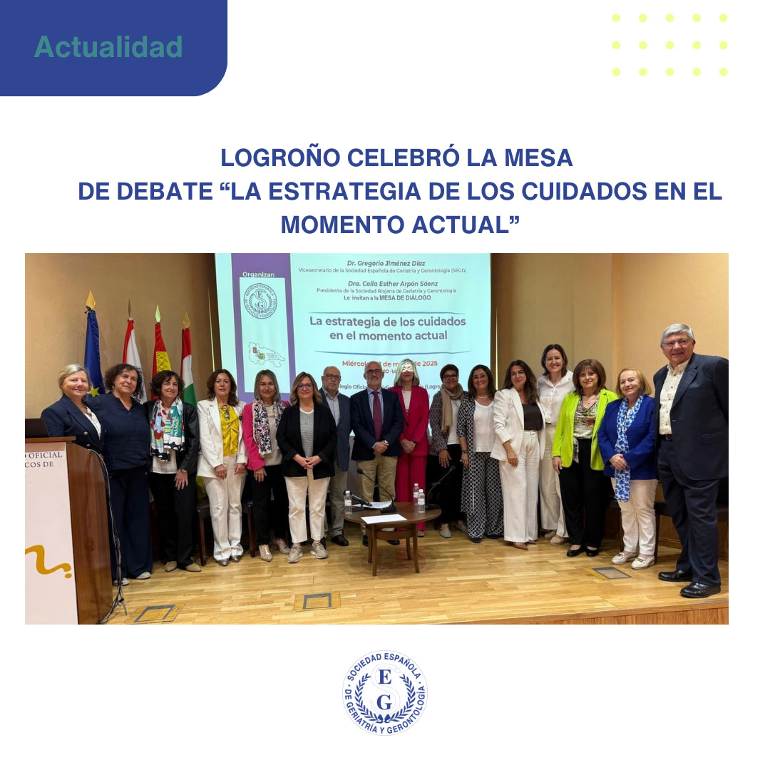 Logroño celebró la Mesa de Debate “La Estrategia de los Cuidados en el moment