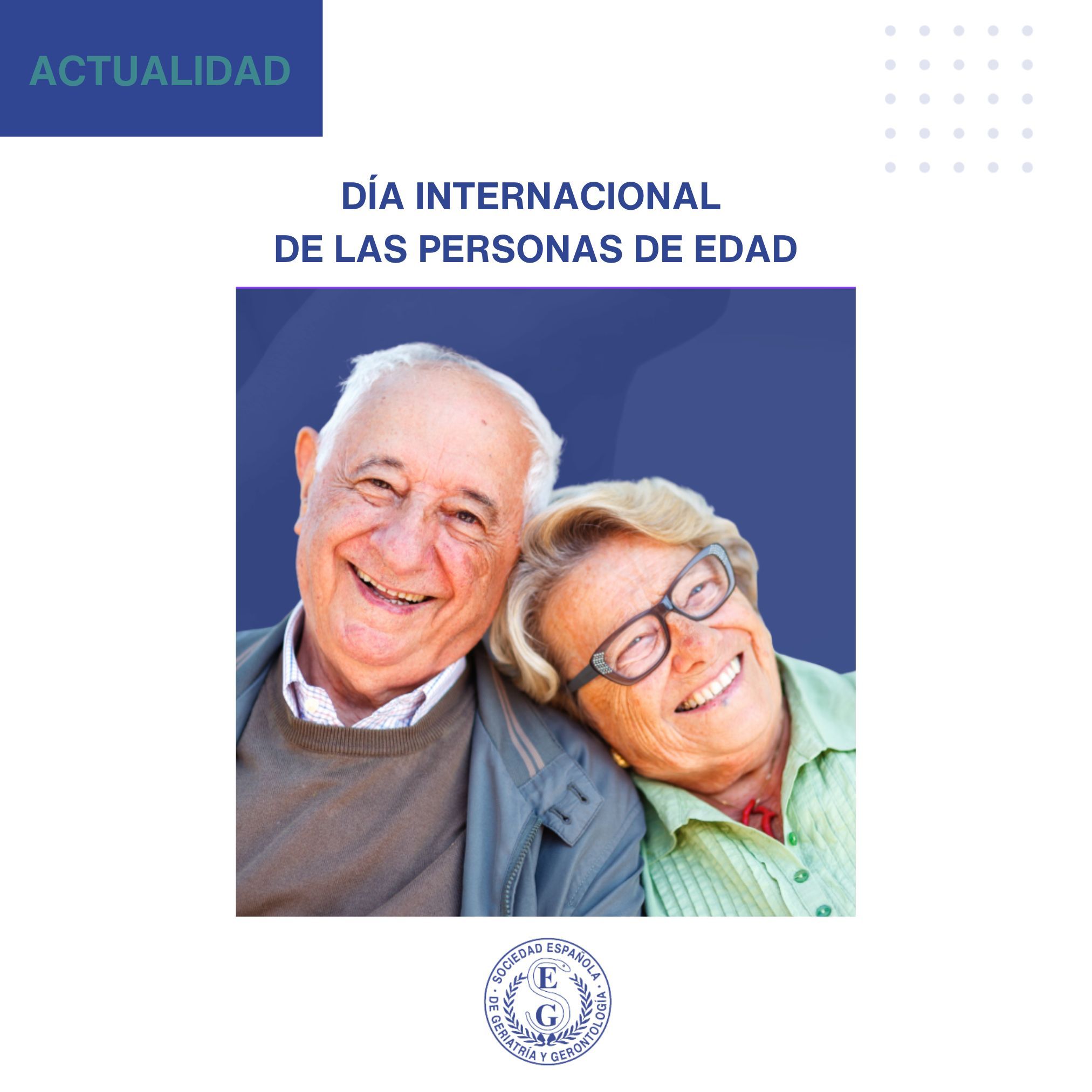 <p>1 de octubre -Día Internacional de las Personas de Edad</p>