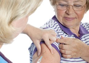 La cobertura vacunal contra la gripe en mayores de 65 años